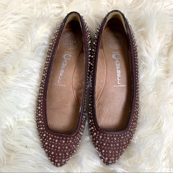 Jeffrey Campbell studded flats - Picture 5 of 6